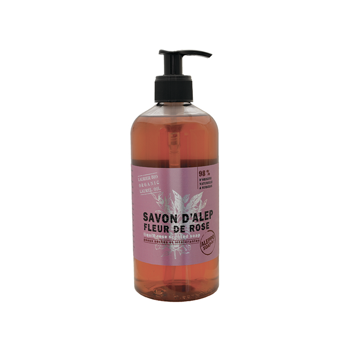 Savon d'Alep liquide Fleur de Rose